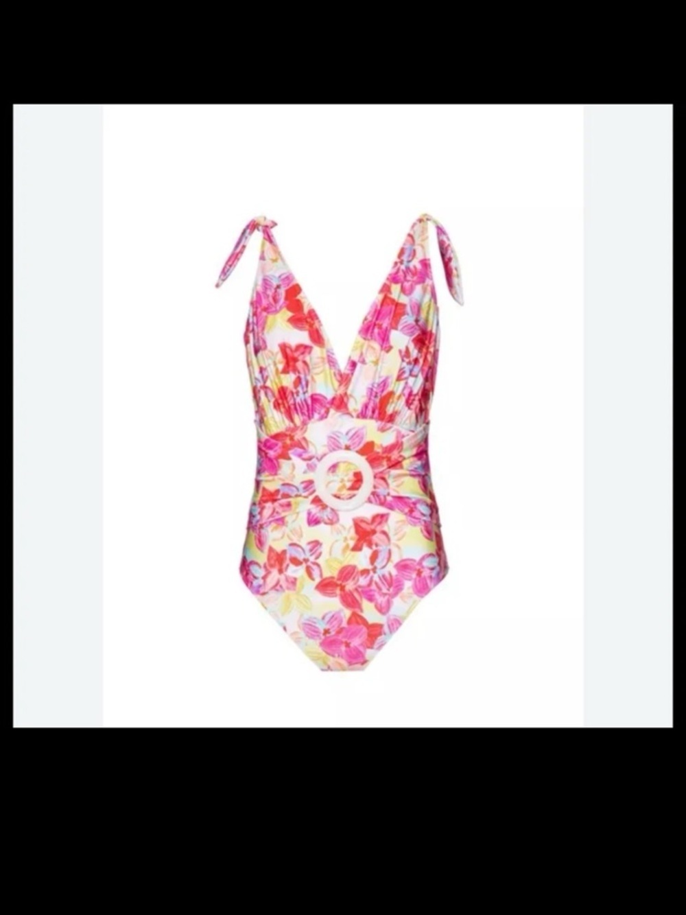 PatBo Hydra Belted Swimsuit One Piece size Medium - Picture 5 of 12